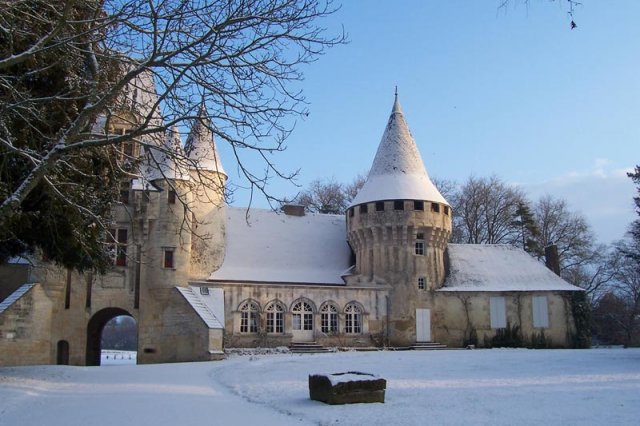 Le château l'hiver