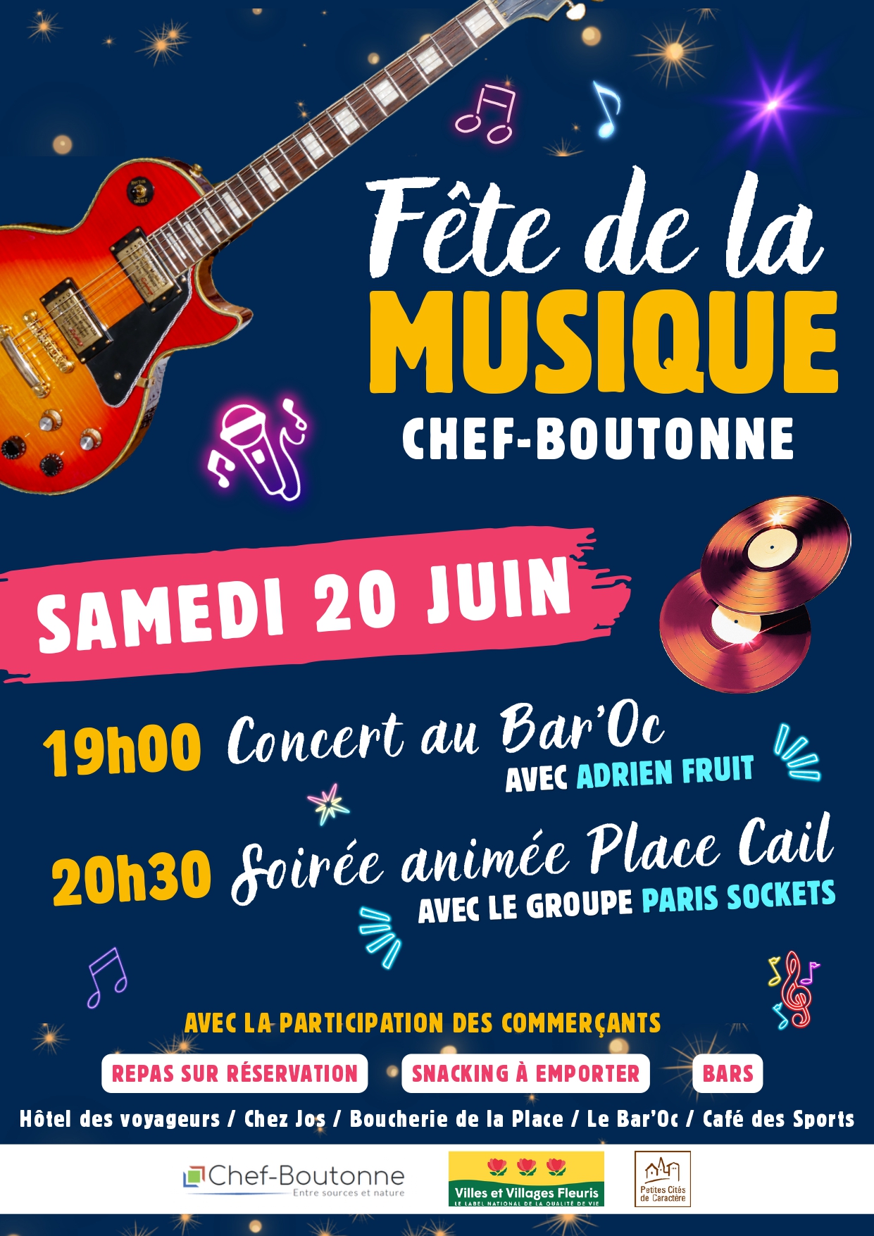 Affiche fete de la musique 2026