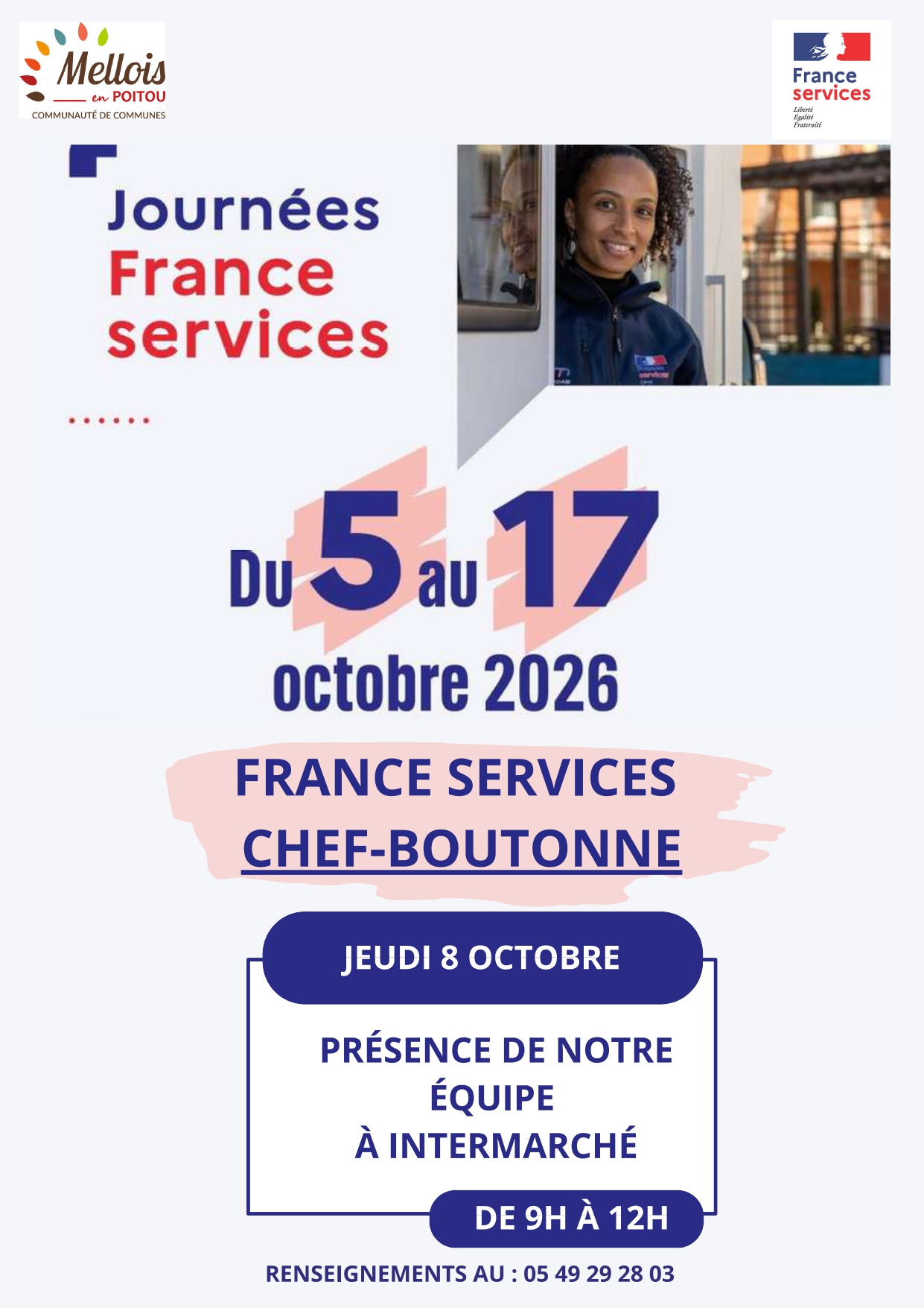 Portes ouvertes France Services 8 oct